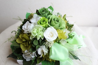 green and white flowers 2011