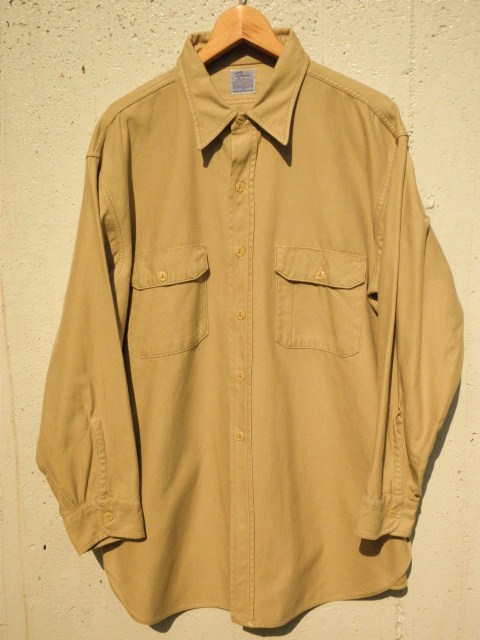 １９６０年代 ヘラクレス チノワークシャツ （マチ付き）！！ | 東京