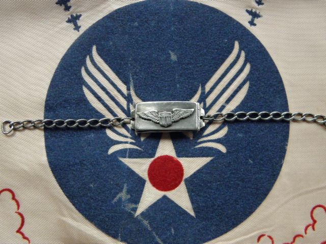 1940年代 ARMY AIR FORCE パイロットウイングブレスレット （ロケット