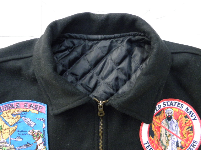 2004～2005年代 U.S. NAVY ツアージャケット（刺繍・ワッペン 