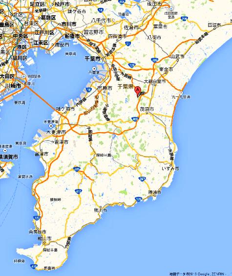 千葉県長生郡長柄町上野 -Google マップ0001