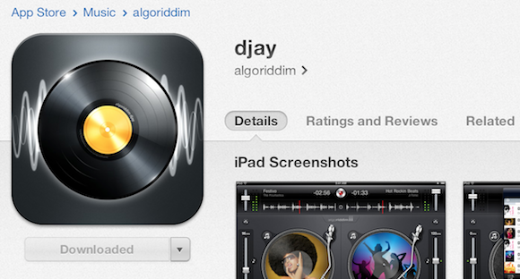 Djアプリ Djay For Ipad が75 オフの450円になっています Ipadアプリ
