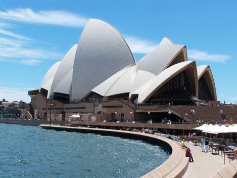 オーストラリア シドニーのオペラハウス