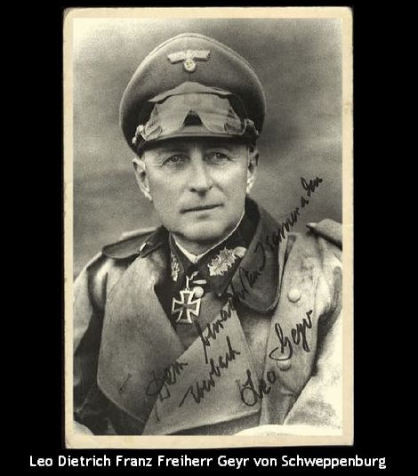 Leo Dietrich Franz Freiherr Geyr von Schweppenburg