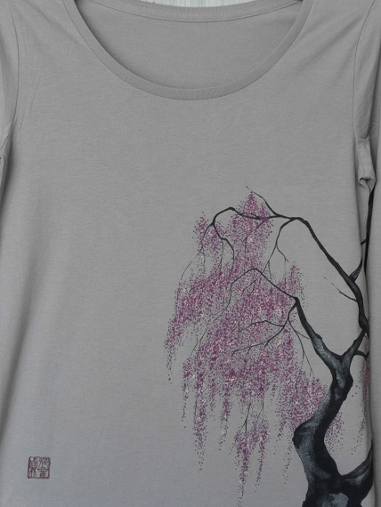 しだれ桜 Tシャツ