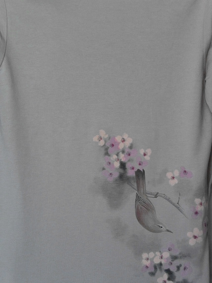 桜とウグイスTシャツ