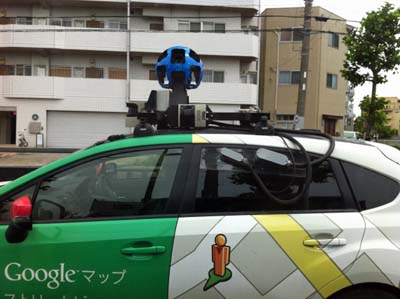 Googleストリートビュー撮影車2
